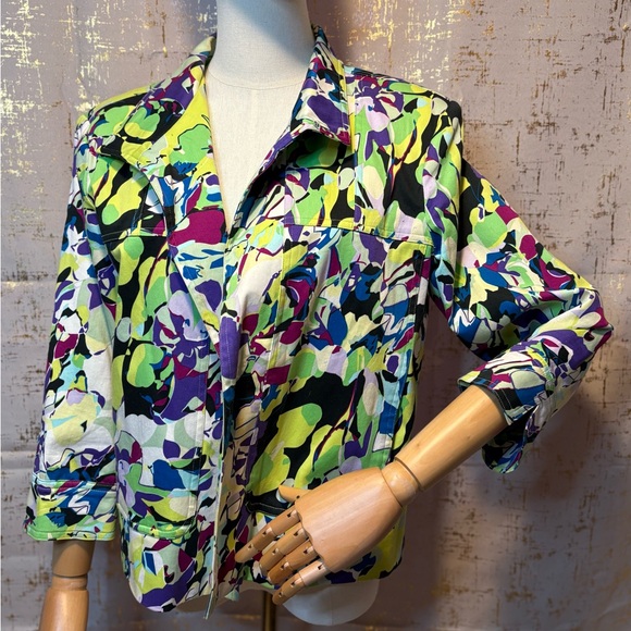 Patrick Christopher Multi Color Jacket - Picture 2 of 11
